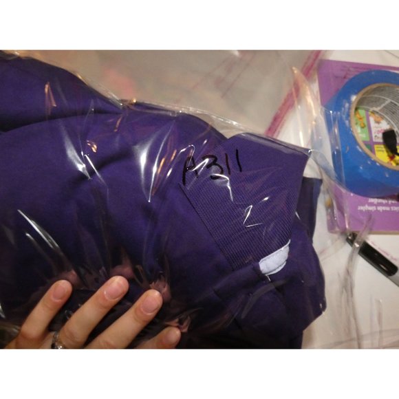 Men's Purple Golf Shirt Polo, XL, Roundtree & Yorke - Picture 4 of 4